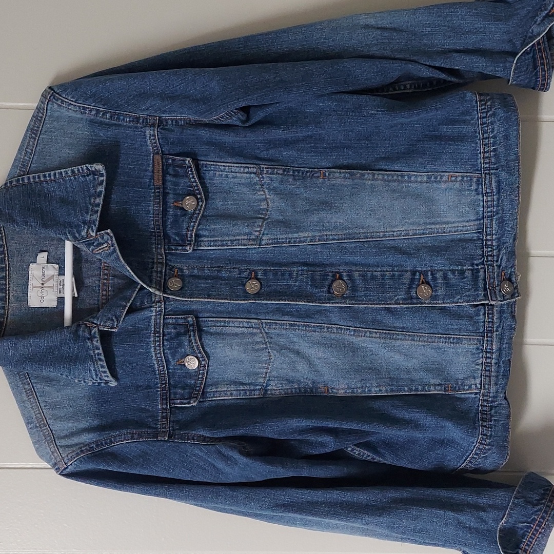 Calvin Klein Size L Denim Jacket Vintage